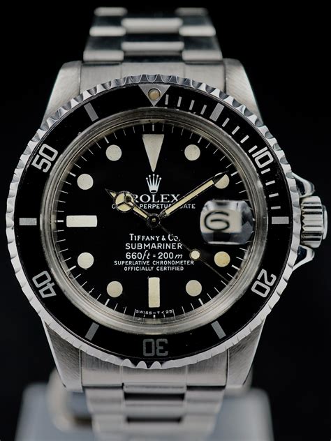 rolex 1680 tiffany and co